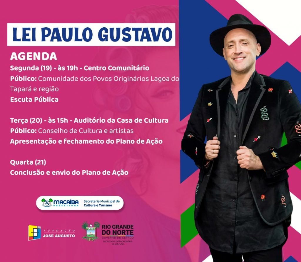 Cultura de Macaíba debate Lei Paulo Gustavo com classe artística