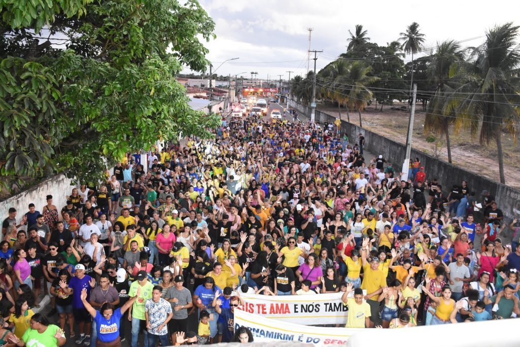 Marcha para Jesus é realizada em Parnamirim
