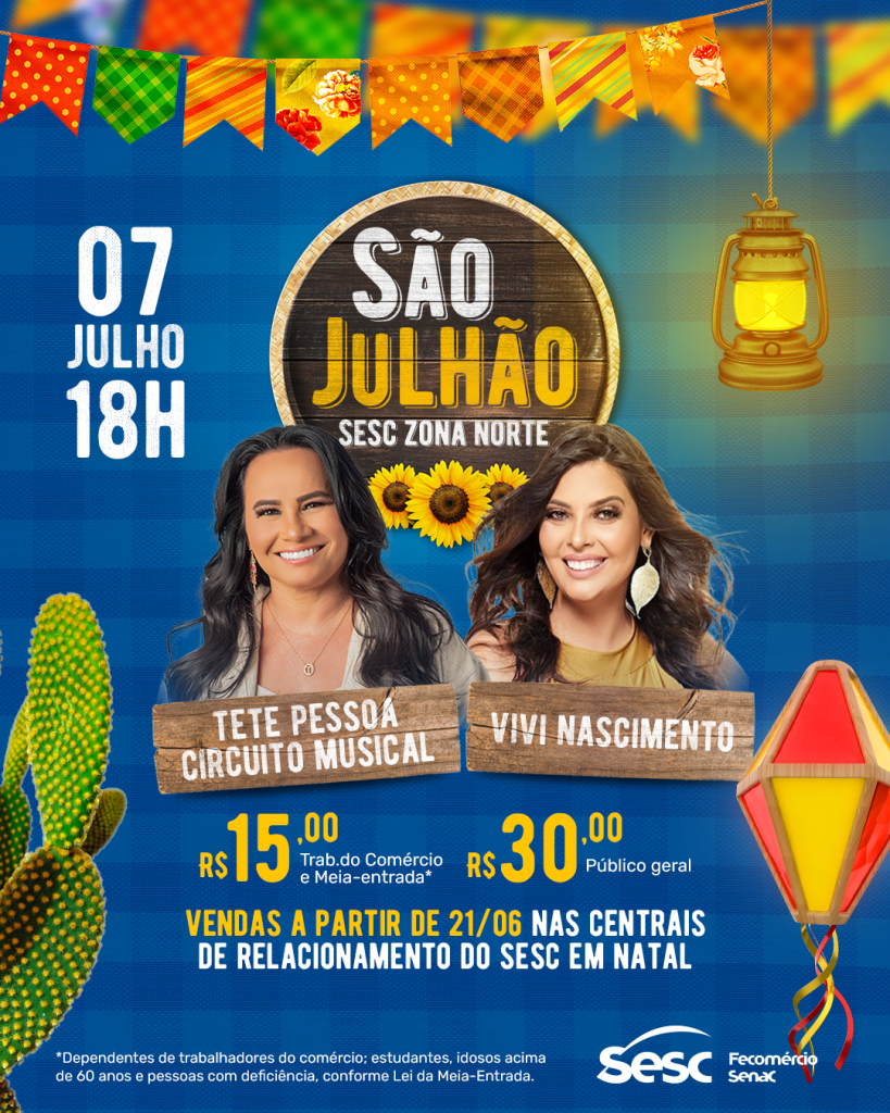 São Julhão do Sesc entra em seu último lote de vendas