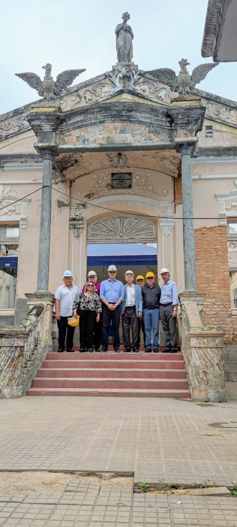 Conselho Estadual de Cultura visita obra da Antiga Faculdade de Direito