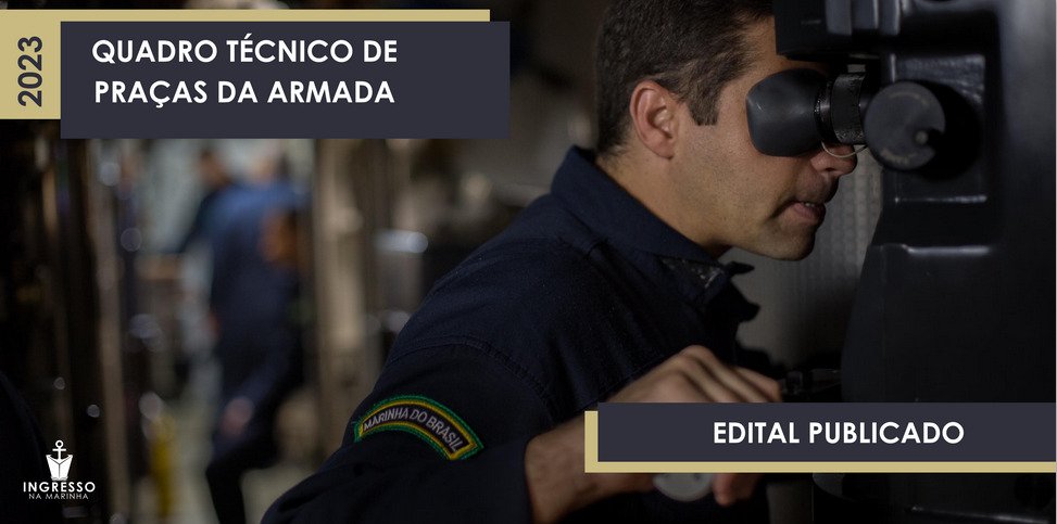 Marinha do Brasil abre inscrições para o Quadro Técnico de Praças da Armada, em 2023