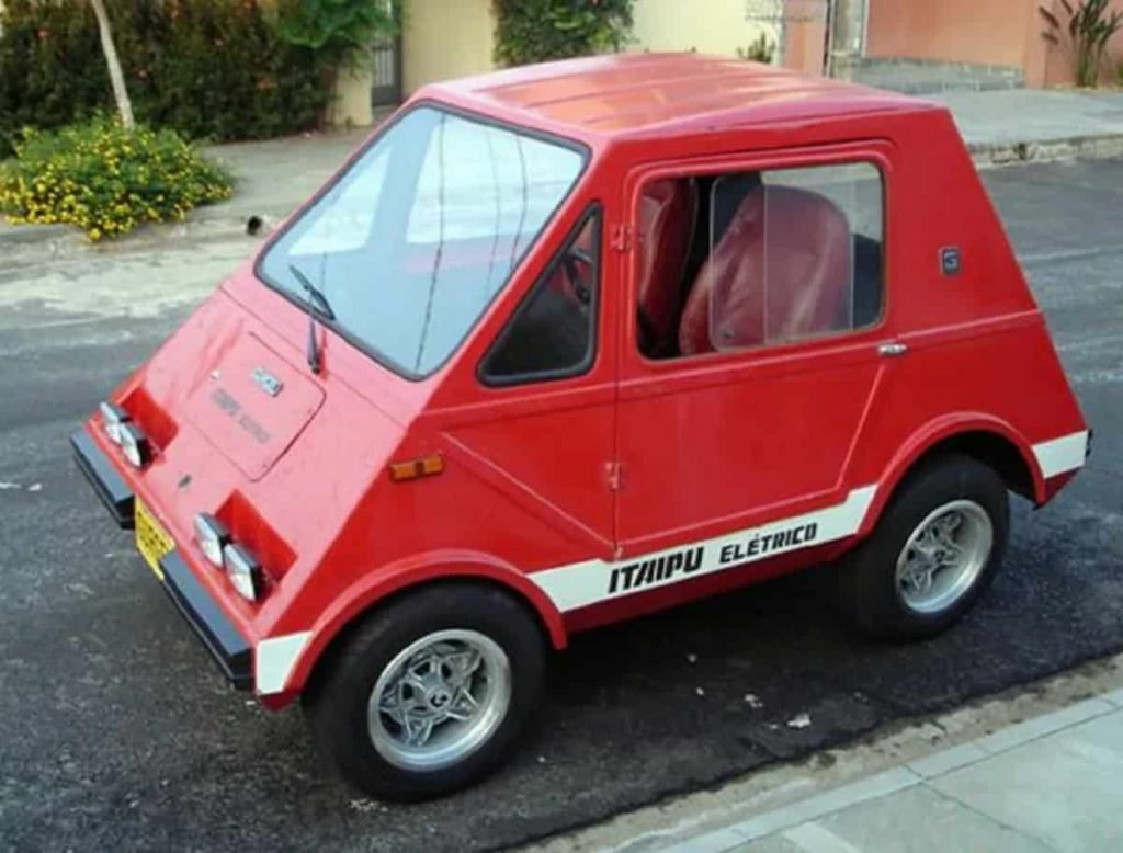 Como era o Gurgel Itaipu, o primeiro carro elétrico nacional