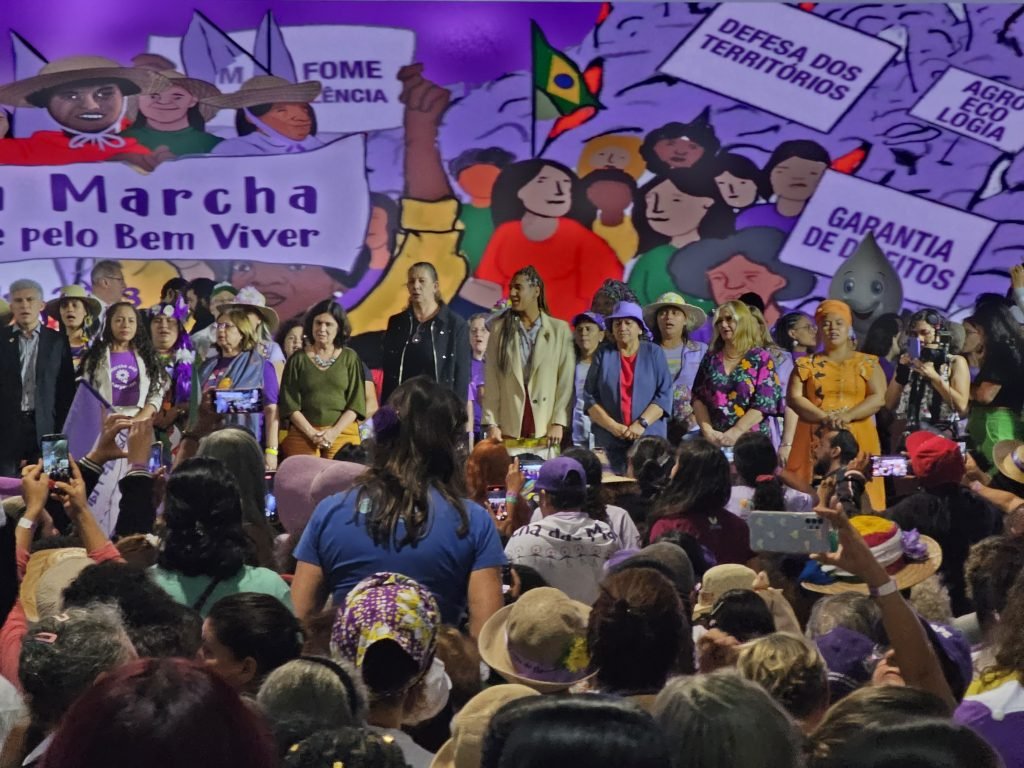 Governadora Fátima Bezerra participa da abertura oficial da Marcha das Margaridas