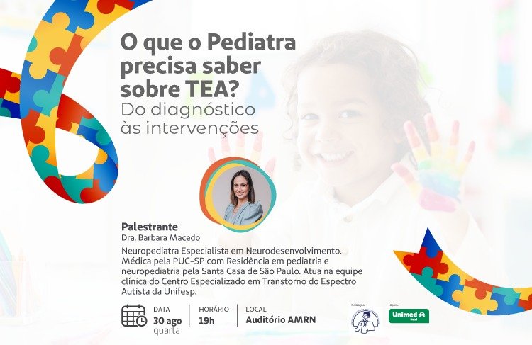 Evento debate papel dos pediatras no diagnóstico e intervenção do autismo