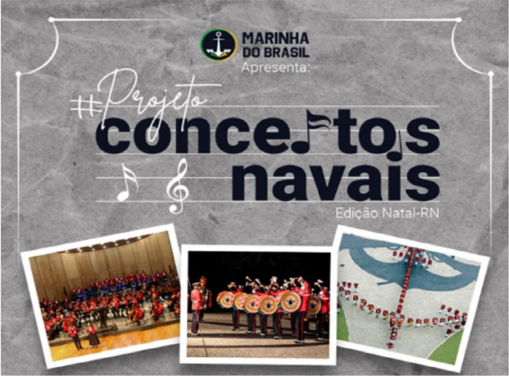 Parque da Cidade recebe bandas da Marinha do Brasil na quarta (16)