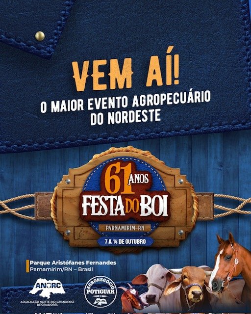 ANORC promove 61ª edição da Festa do Boi em outubro
