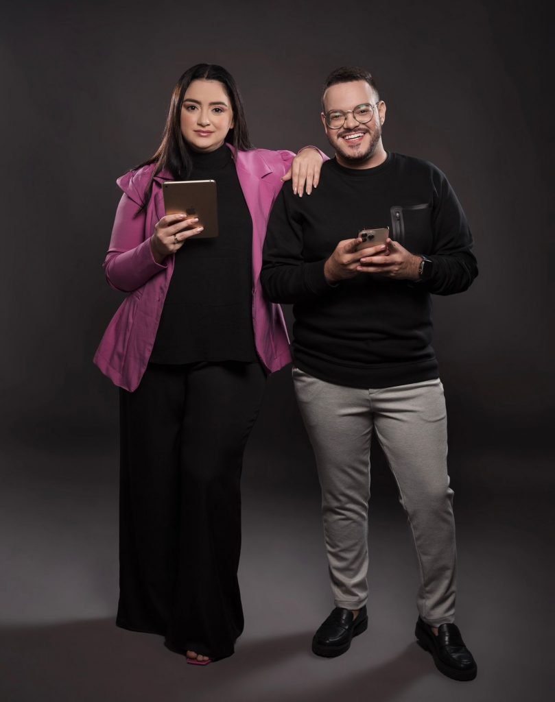 Os empresários José Patrício e Ruth Medeiros lançam o PaRu Podcast na TV Natal