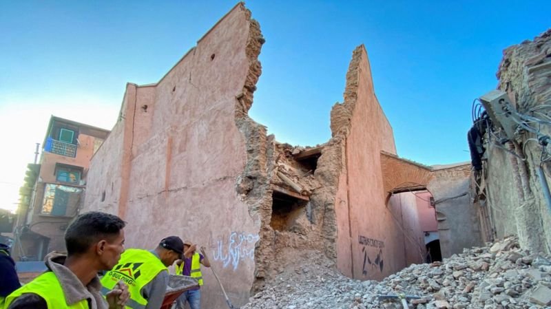 Terremoto no Marrocos deixa mais de 600 mortos