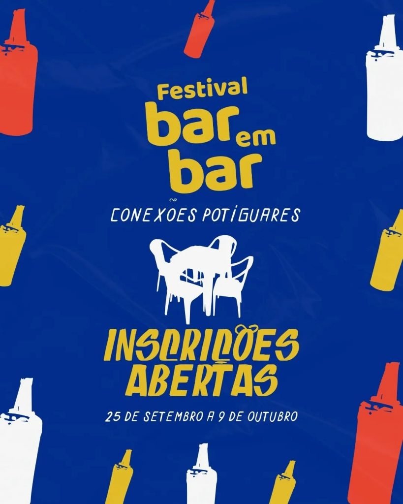 Inscrições para o Bar em Bar 2023 estão abertas