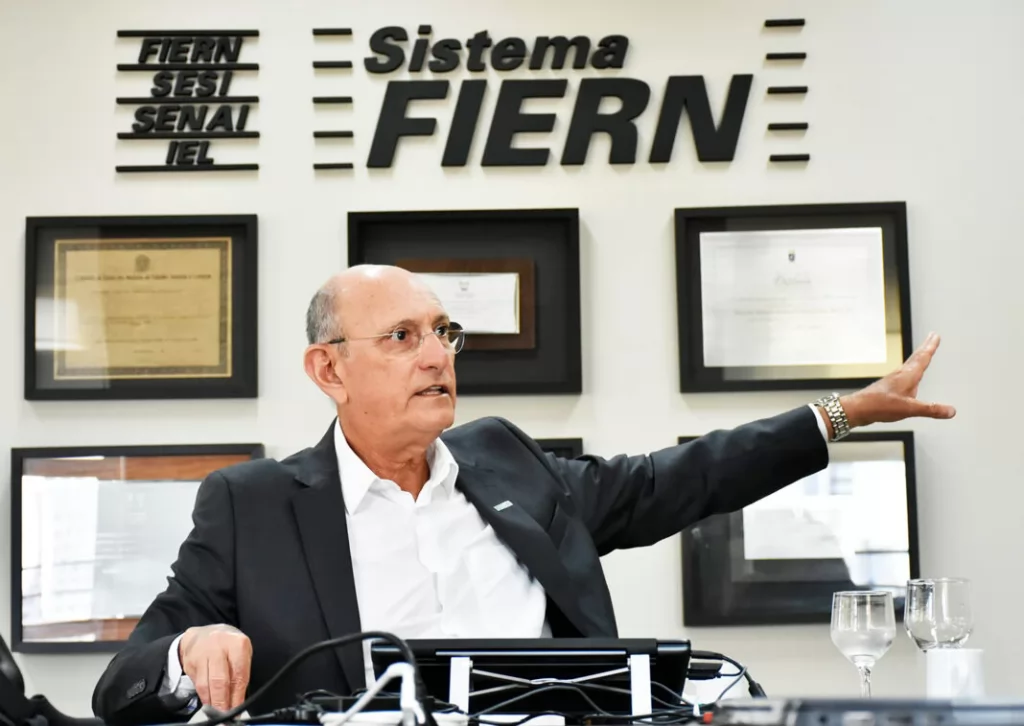 “Nossa prioridade é trazer mais indústrias para o Rio Grande do Norte”, afirma o presidente da Fiern, Roberto Serquiz por