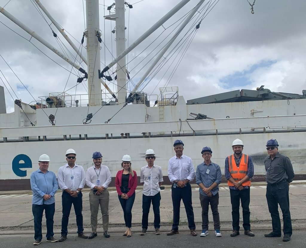 Porto de Natal recebe representantes da FIERN e de empresa especialista em cabotagem