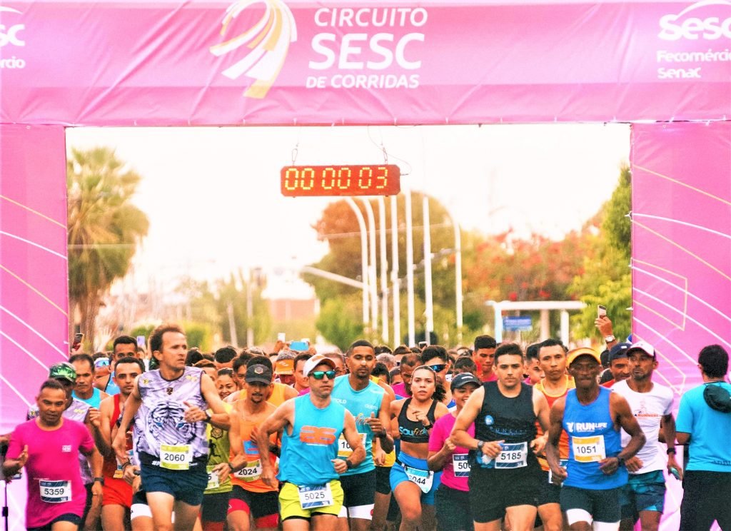 Circuito Sesc de Corridas reúne milhares de pessoas em Mossoró