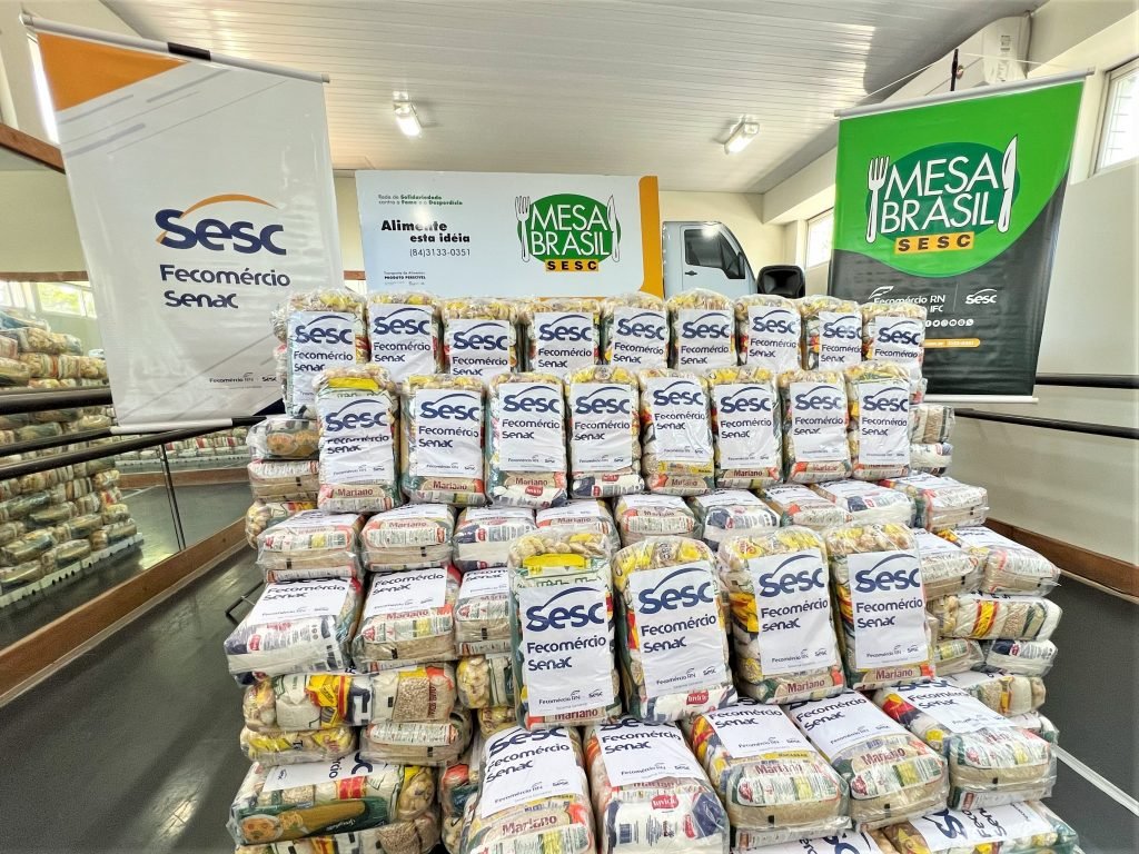 O Sesc Mesa Brasil receberá doações do Fórum de Soluções Empresariais