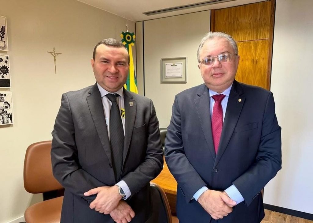 Presidente da Frente Parlamentar das ZPE’s na Câmara dos Deputados recebe o prefeito Emídio Júnior