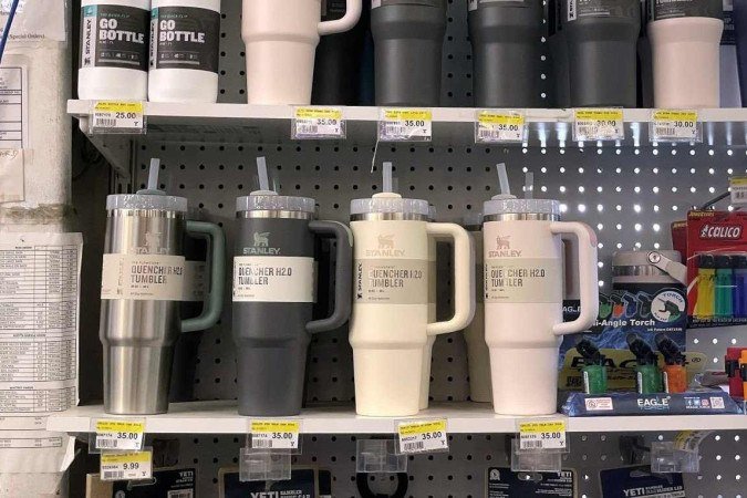 Stanley confirma que copos térmicos têm chumbo na composição