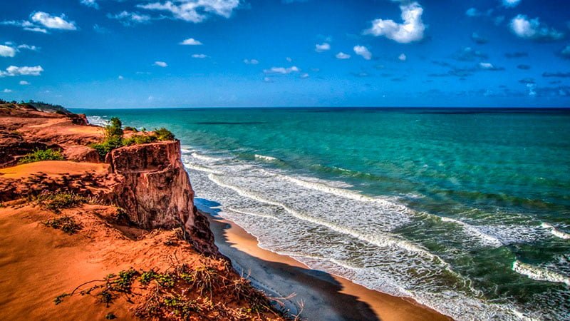 Estudo apresenta o mapa de risco da erosão costeira na praia de Pipa