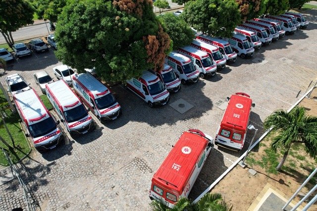Governo entrega mais 20 novas ambulâncias aos Hospitais em todo o RN