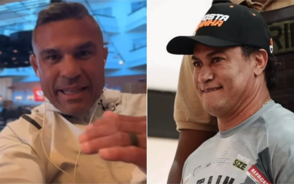 Vitor Belfort critica Popó e o desafia para duelo: ‘Vou te dar uma coça’