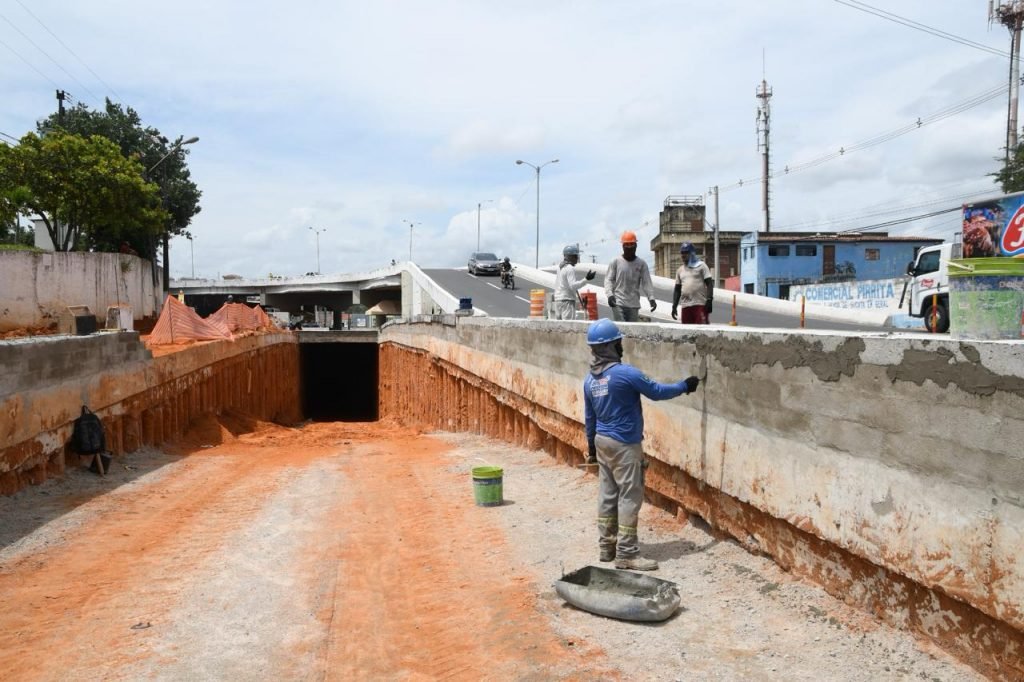 Conjunto de obras da Prefeitura melhora a malha viária de Natal