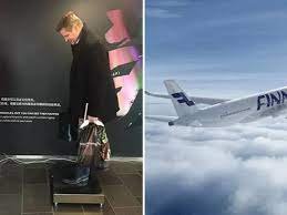 Companhia aérea da Finlândia começa a pesar passageiros