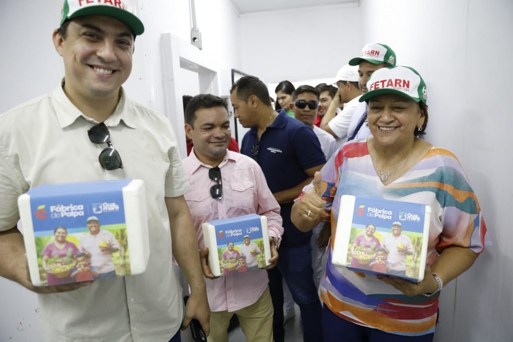 Governadora Fátima Bezerra participa do lançamento da Agroindústria de Polpa de Frutas em Guamaré