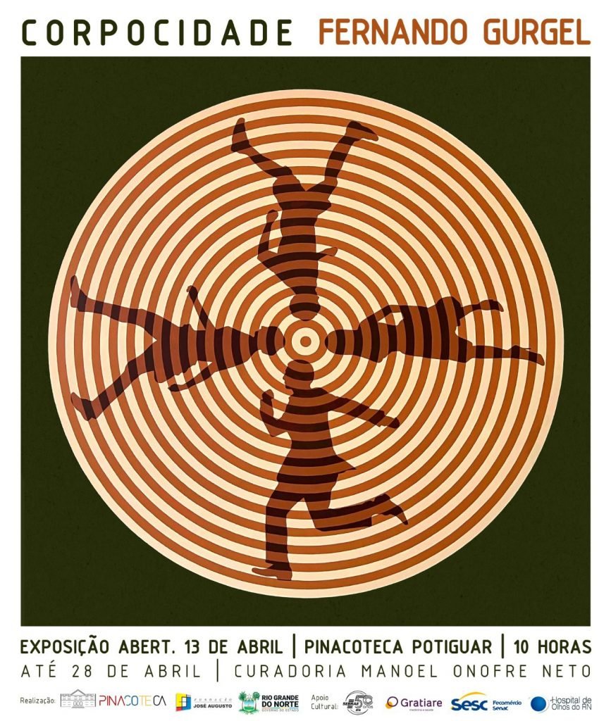 Fernando Gurgel abre exposição ‘Corpocidade’ neste sábado (13) na Pinacoteca do Estado