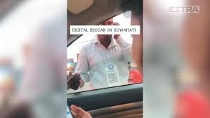 Pedinte ‘profissional’ usa QR Code para receber doações em sinal de trânsito na Índia