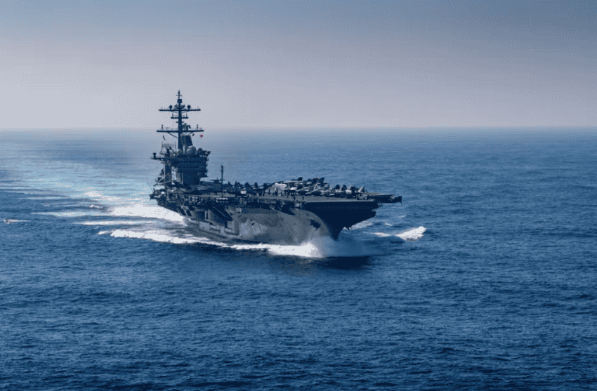 EUA enviam super porta-aviões para o Brasil; modelo tem altura de prédio de 24 andares!