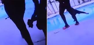 Mãe é vista jogando filho com as mãos amarradas em piscina; menor morreu vítima de espancamentos em série