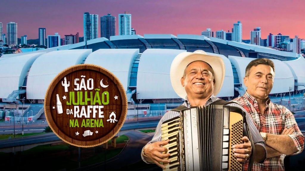 Arena confirma “São Julhão da Raffe” com Sirano e Sirino (20/07) e pré-venda a R$ 40