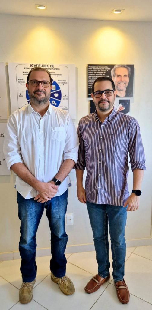 Presidente do SHRBS-RN e coordenador de MBA debatem parceria para curso de especialização