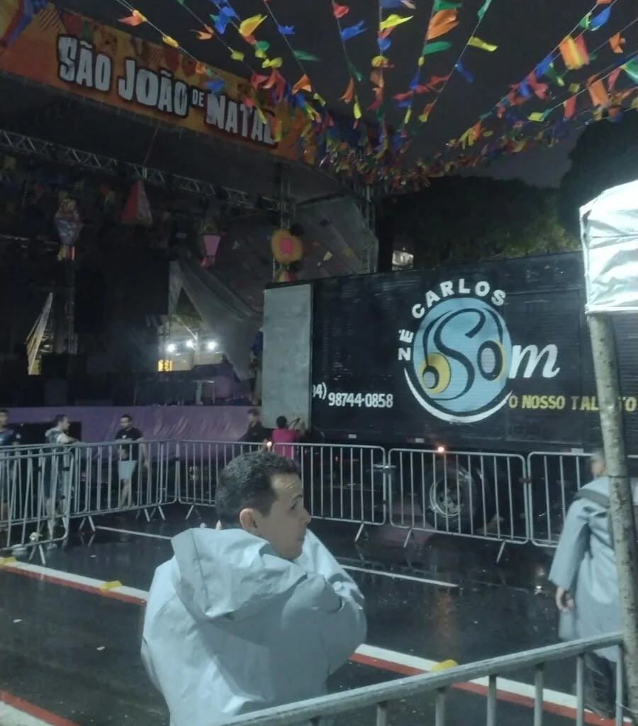 Fortes chuvas adiam shows deste sábado no São João de Natal