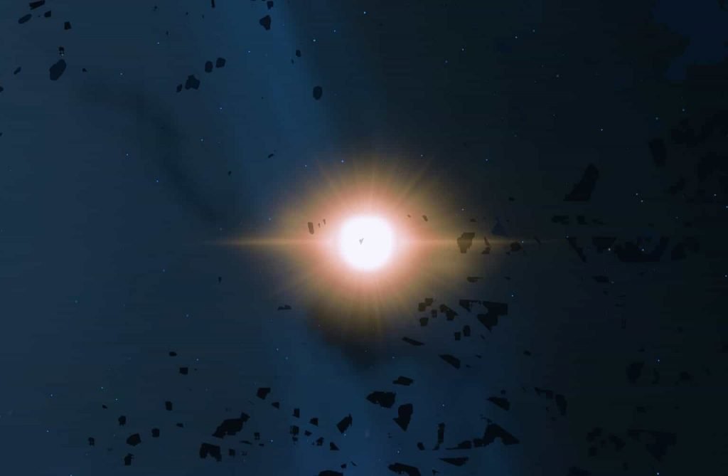 Estrela é vista voando pelo espaço a 600 km por segundo