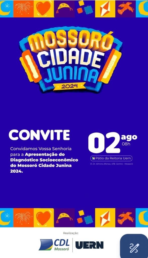 UERN e CDL apresentam o Diagnóstico do Mossoró Cidade Junina