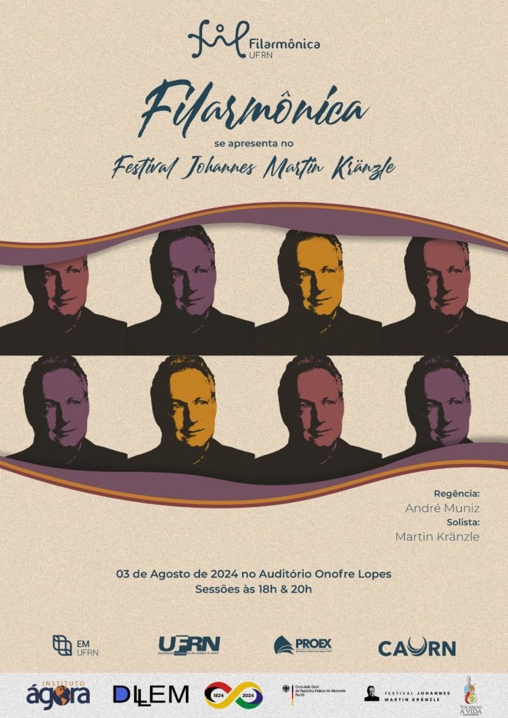 Filarmônica UFRN realiza concerto em Natal dentro da programação do Festival Johannes Martin Kränzle