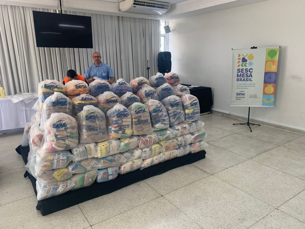 Sesc Mesa Brasil doará 8,2 toneladas de alimentos arrecadados no tradicional Forró da Esmeralda