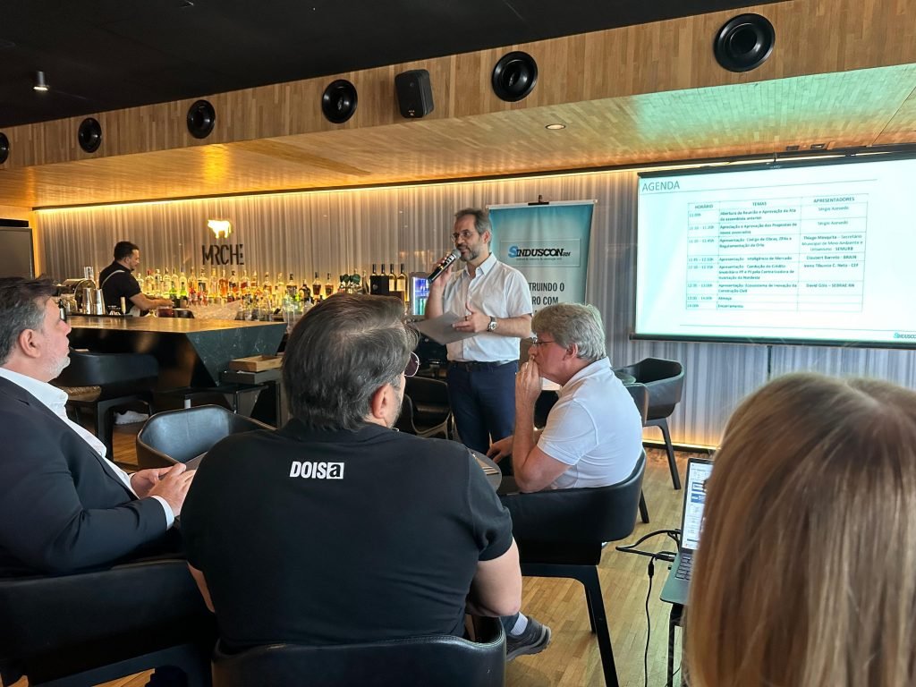 Sinduscon-RN reúne associados para uma tarde de troca de conhecimentos