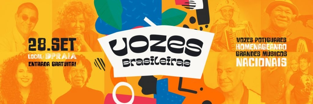 Festival Vozes Brasileiras traz artistas potiguares em tributo aos grandes nomes da música nacional