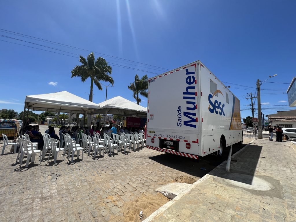 Angicos/RN é o próximo destino da unidade móvel Sesc Saúde Mulher