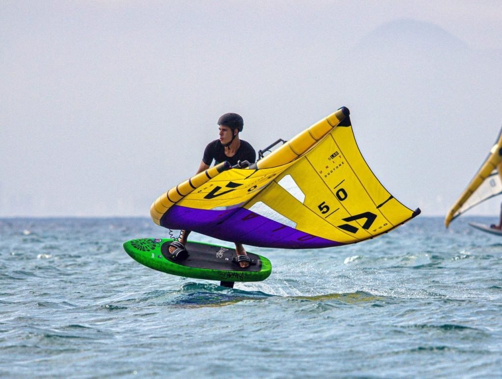 Quinta-feira começa 7ª Etapa do Circuito Brasileiro de Wing Foil 2024 em São Miguel do Gostoso
