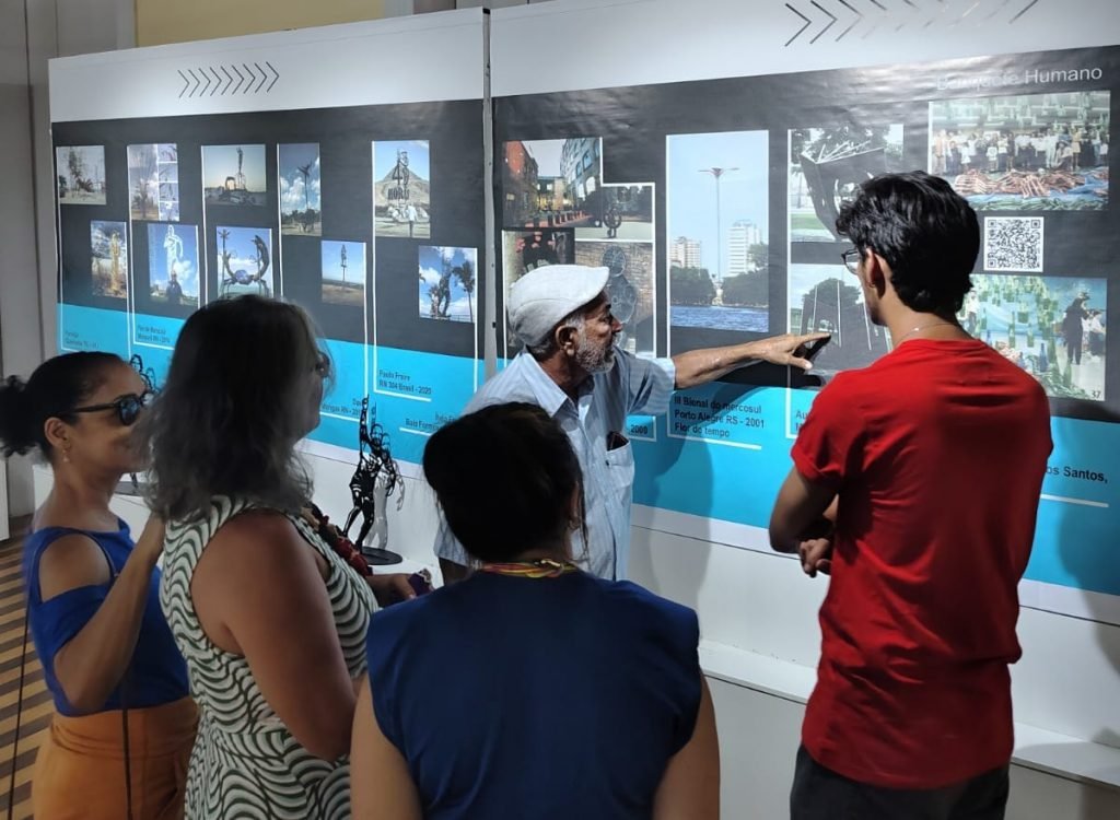 Biblioteca da Uern Natal abre espaço cultural com exposição de Guaraci Gabriel