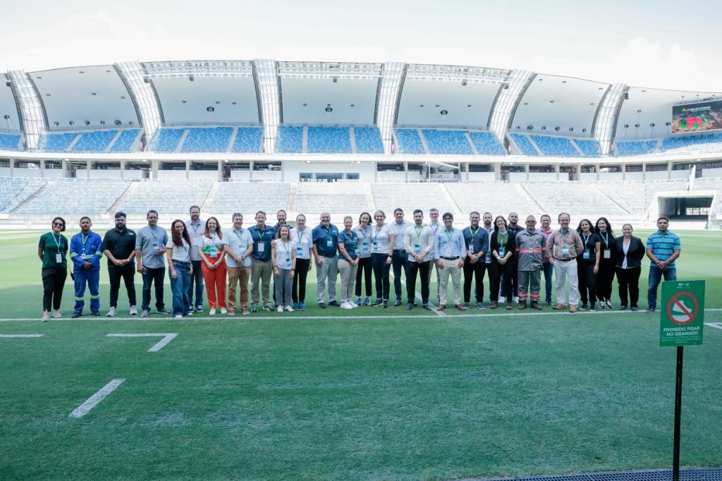 Arena das Dunas recebe visita da Fifa para a seleção das cidades-sede da Copa do Mundo Feminina da FIFA 2027