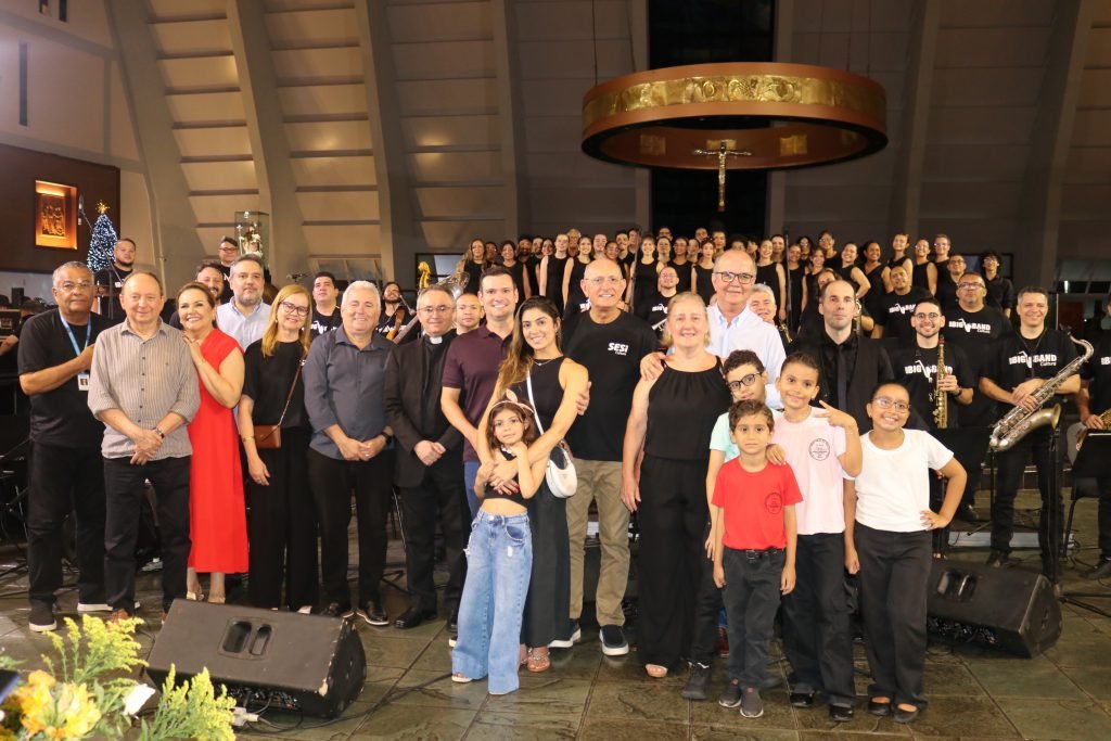 Diretoria da FIERN prestigia Concerto de Natal da SESI Big Band na Catedral