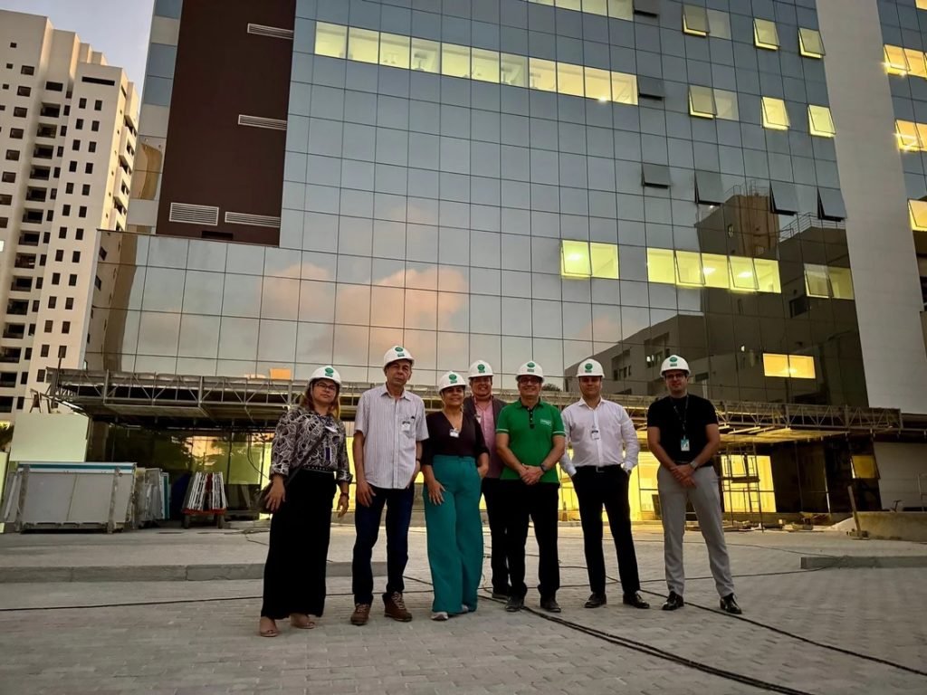 Representantes de operadoras de autogestão visitam obras do Complexo de Saúde Unimed Natal