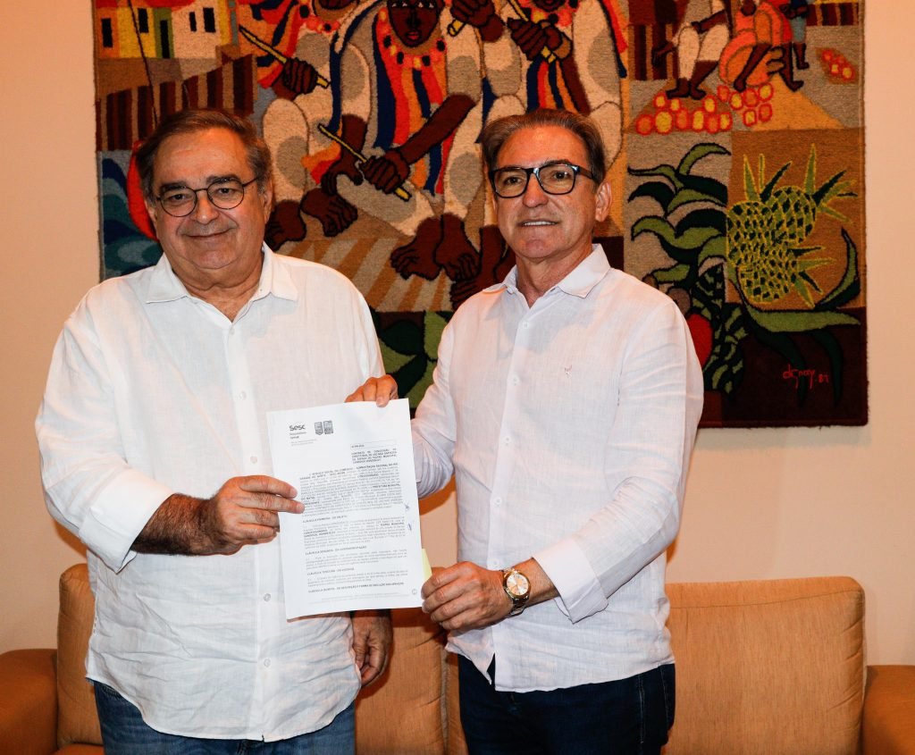 Sesc RN e Prefeitura de Natal formalizam cessão do Teatro Sandoval Wanderley