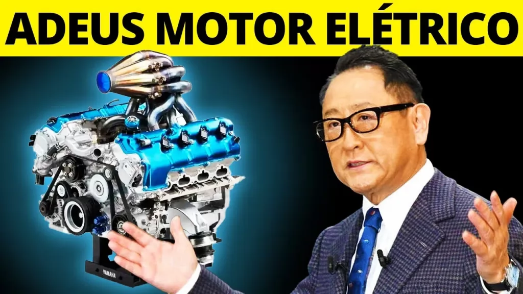 CEO da Toyota revela o motor movido a água que pode acabar com a indústria de veículos elétricos