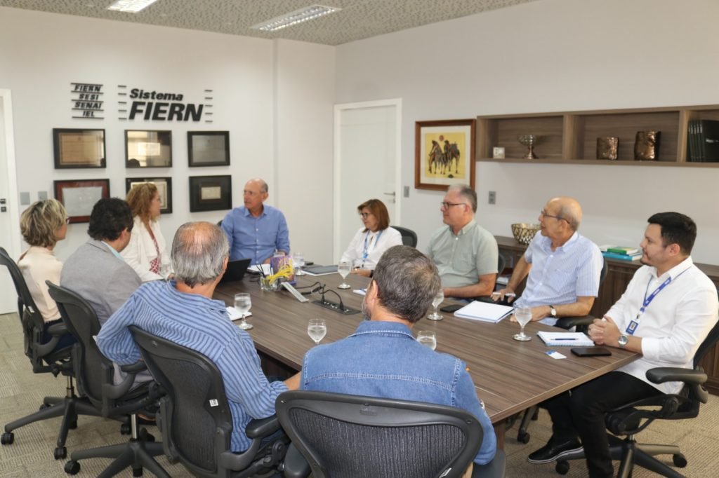 Presidente da FIERN recebe representantes do Conexão ODS do Pacto Global da ONU