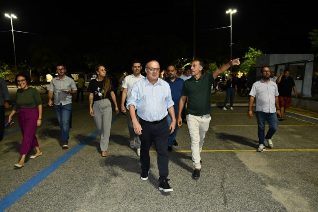 Prefeitura do Natal entrega nova iluminação no entorno do Ginásio Nélio Dias