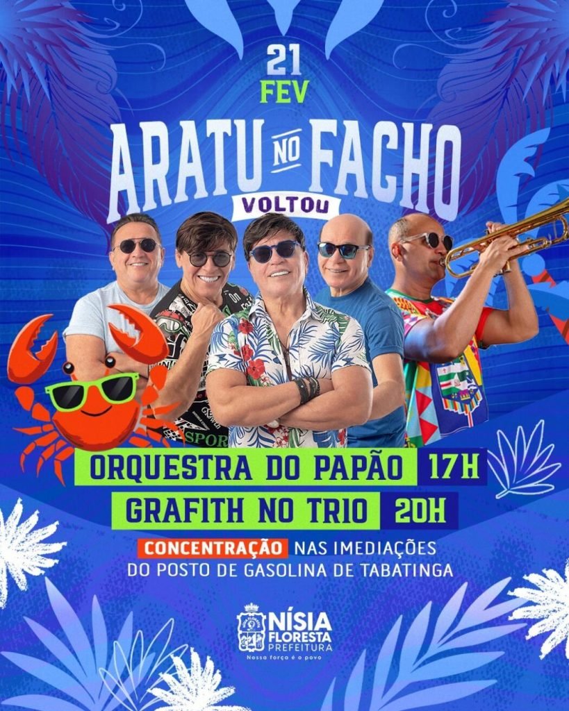 Aratu no Facho voltou: depois de mais de 15 anos, a melhor prévia de Carnaval do RN será gratuita em 2025