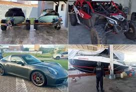 Lancha, jet skis, joias, carros de luxo e bola de futebol autografada por Pelé: veja bens apreendidos em operação da PF e Receita Federal em Natal